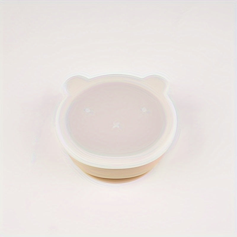 Taça de Silicone Bear com Tampa Hermética