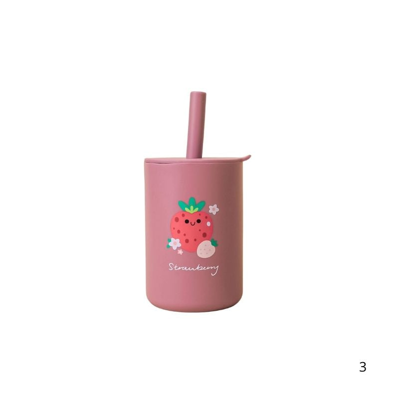 Copo em Silicone Anti-vazamento para Bebés