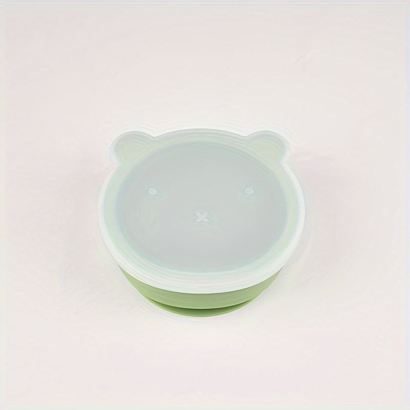 Taça de Silicone Bear com Tampa Hermética