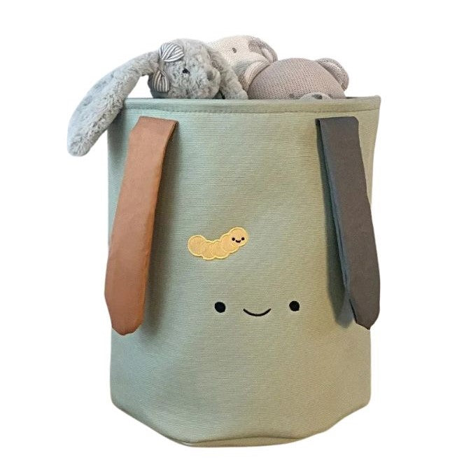 Cestos de arrumação com animais – organizadores dobráveis em tecido