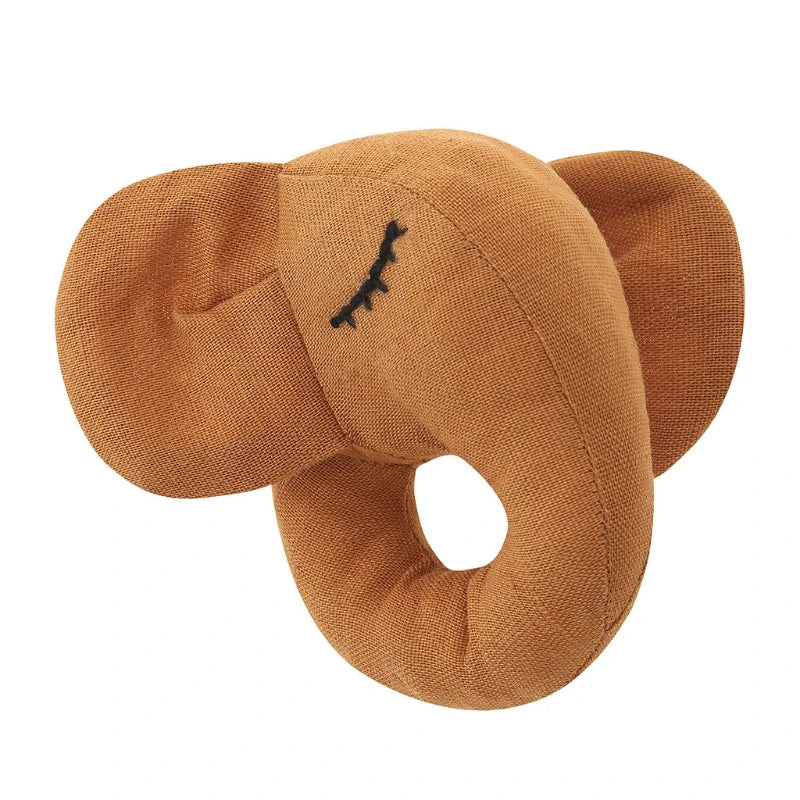 Chocalho de Elefante em Tecido - Companheiro de Primeiras Descobertas