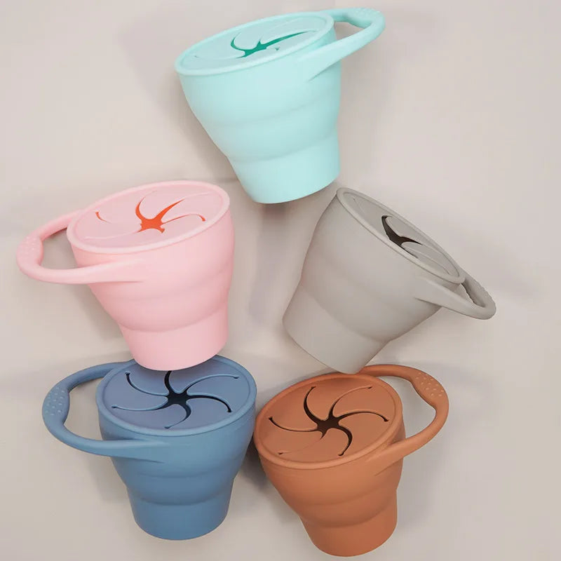 SnackyCup – Copo Dobrável para Petiscos