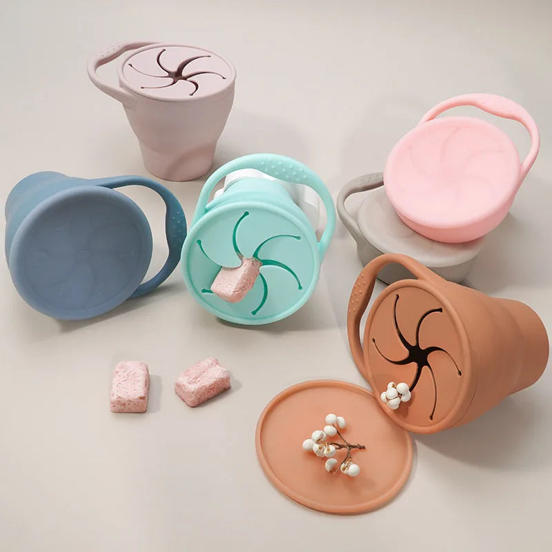 SnackyCup – Copo Dobrável para Petiscos