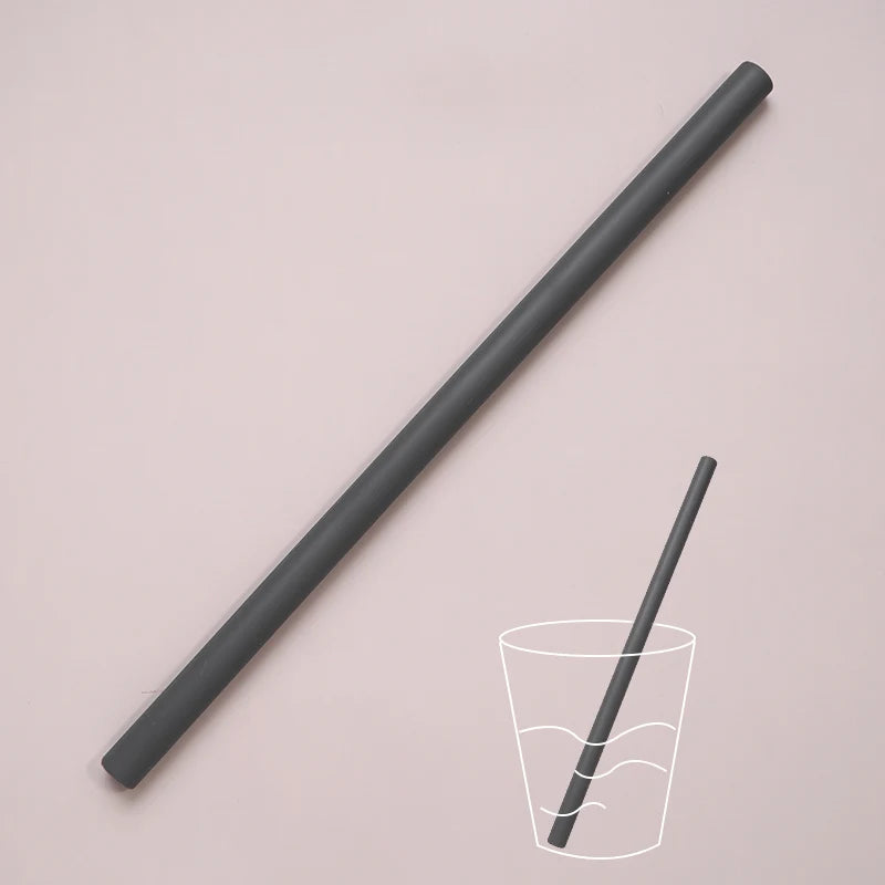 Palhinhas Reutilizáveis em Silicone – Cores Suaves