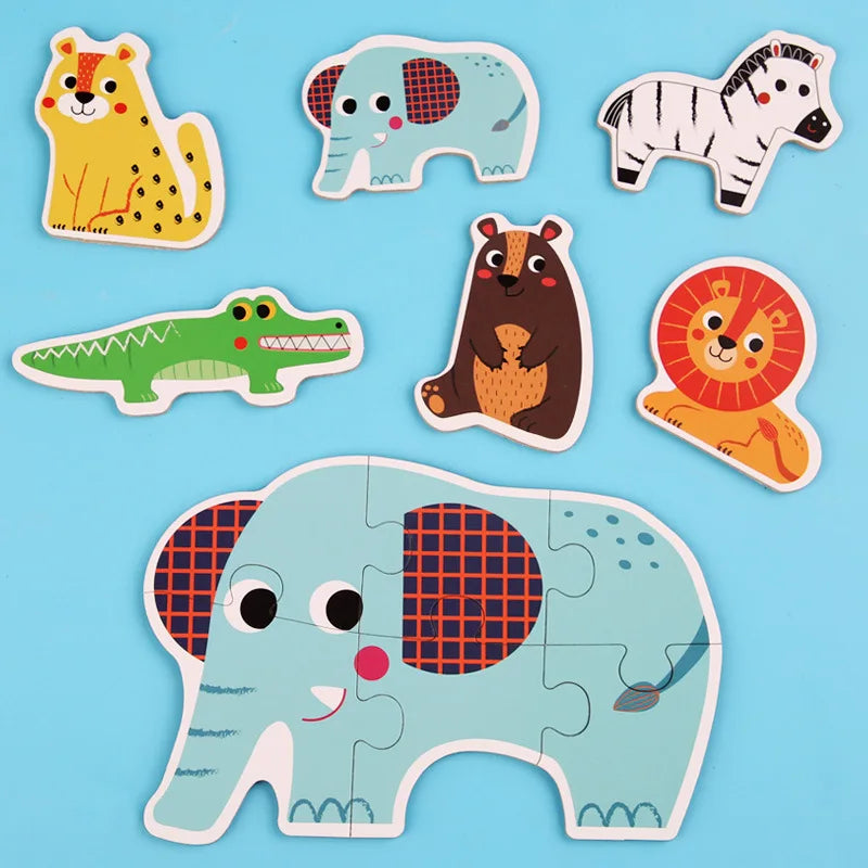 Savannah Puzzle Box – Quebra-Cabeças de Animais