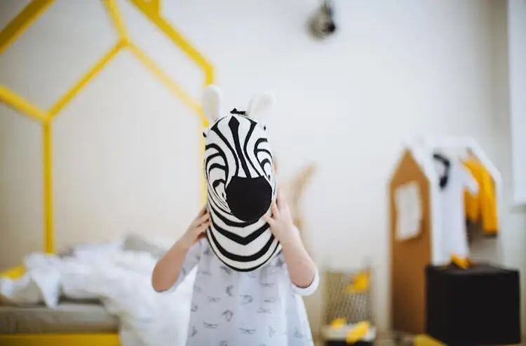 Zebra decorativa de parede