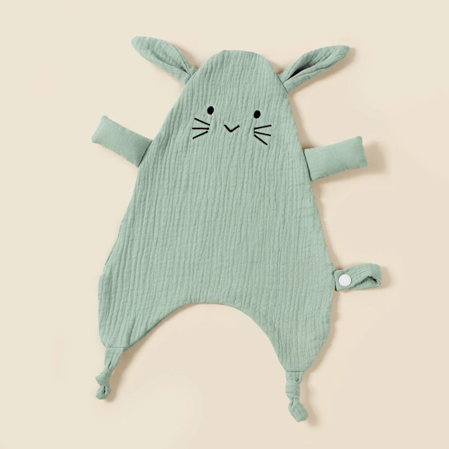 Doudou de Algodão com Prende-Chupetas