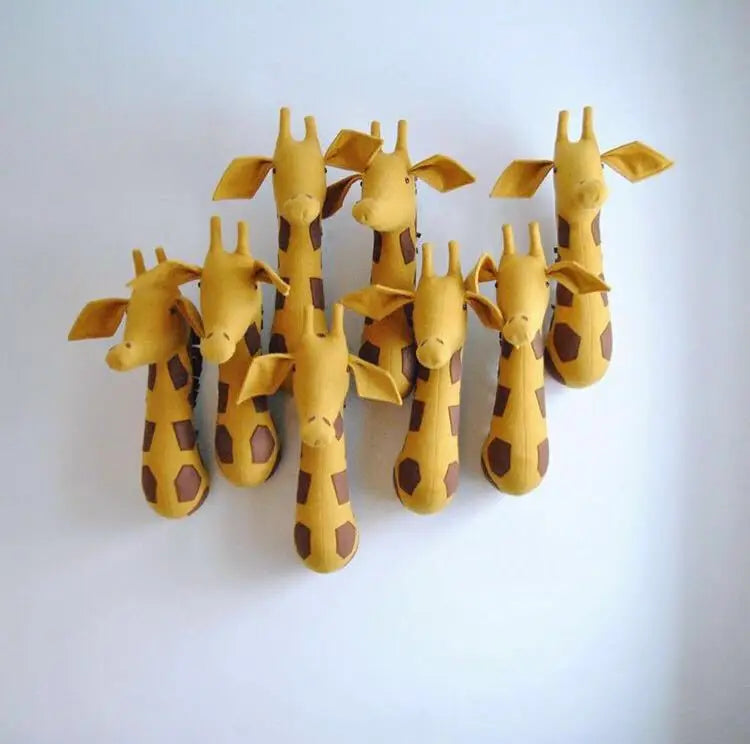 Girafa decorativa de parede