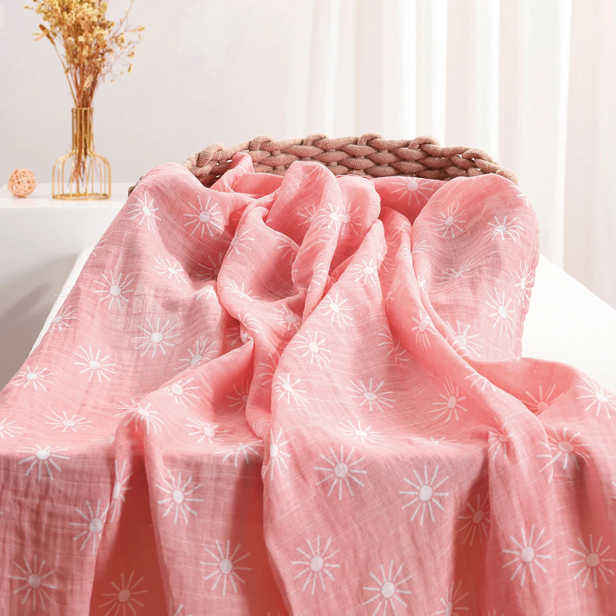 Swaddles – Conjuntos de 3 fraldas 100% algodão