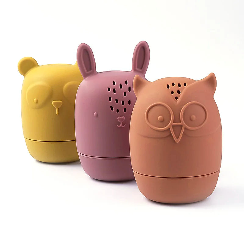 Brinquedo de Banho em Silicone - Animais Divertidos