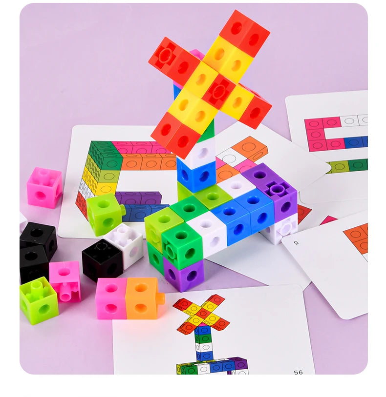 Blocos Lógicos – Cubos de Construção com Desafios Inteligentes