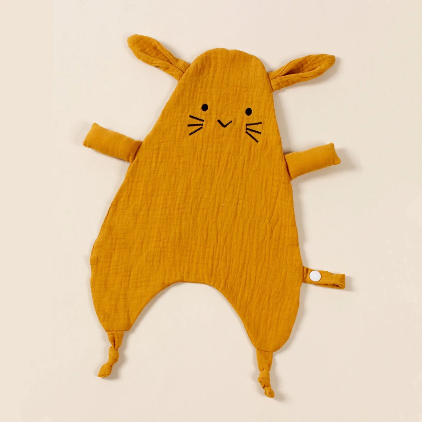 Doudou de Algodão com Prende-Chupetas