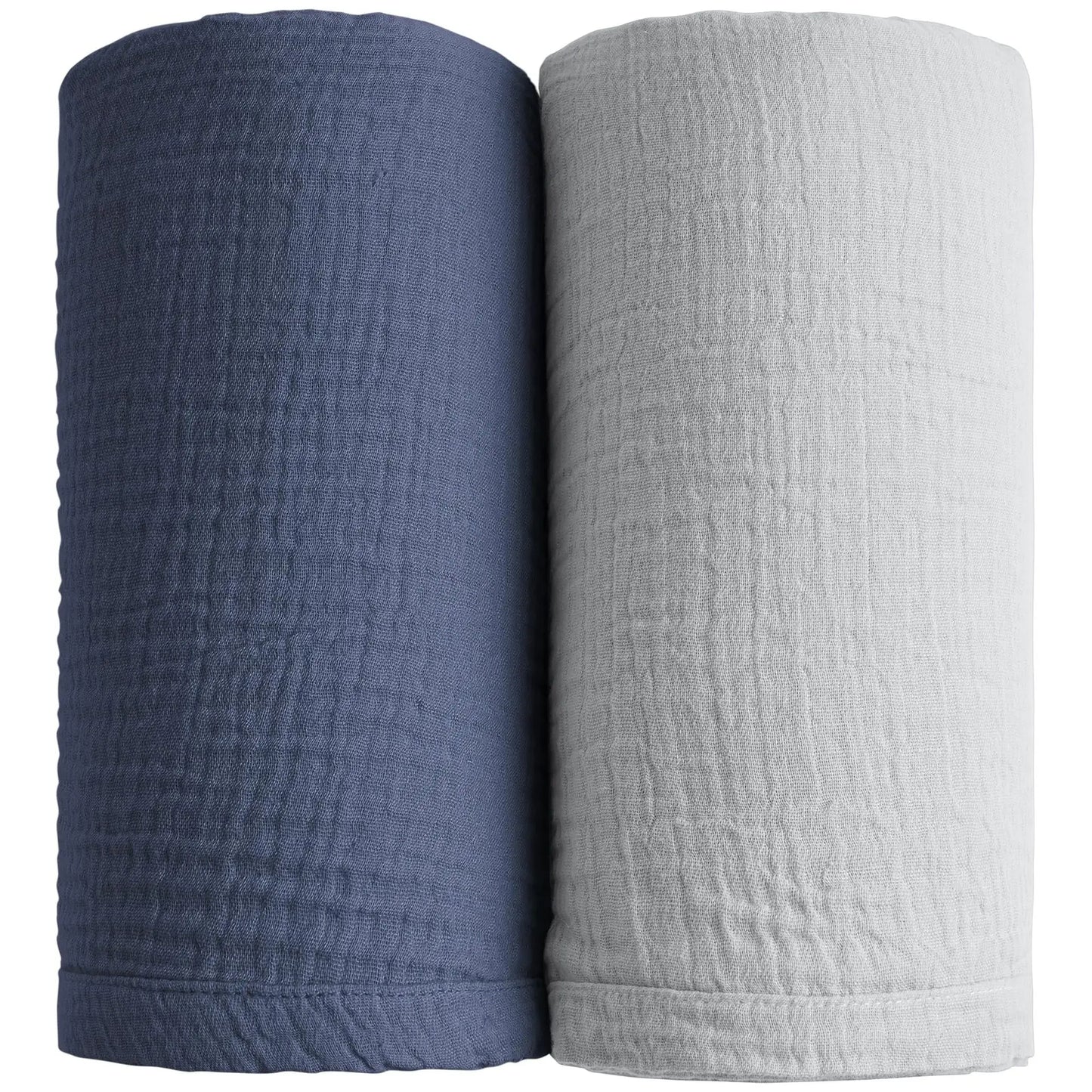Swaddle Duo – Envolventes em Algodão Ultra Suave