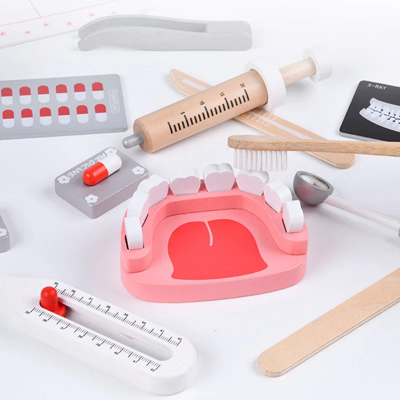 Kit de simulação – Dentista em Madeira