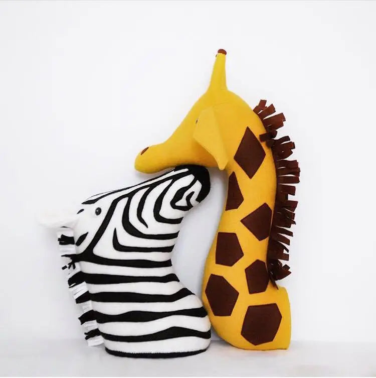 Girafa decorativa de parede