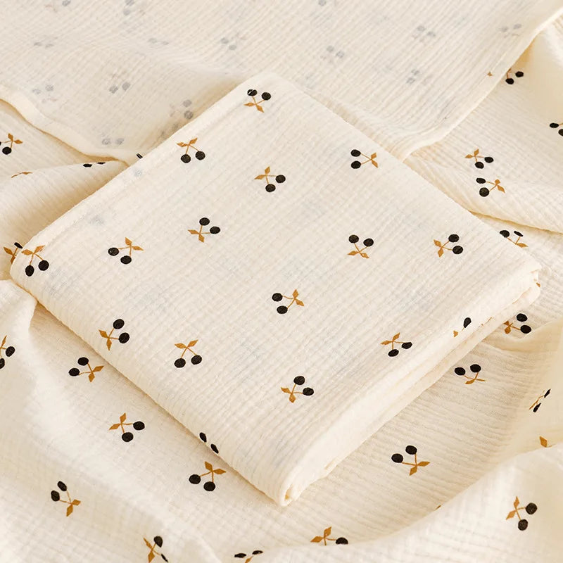 Swaddle em Algodão e Fibra de Bambu