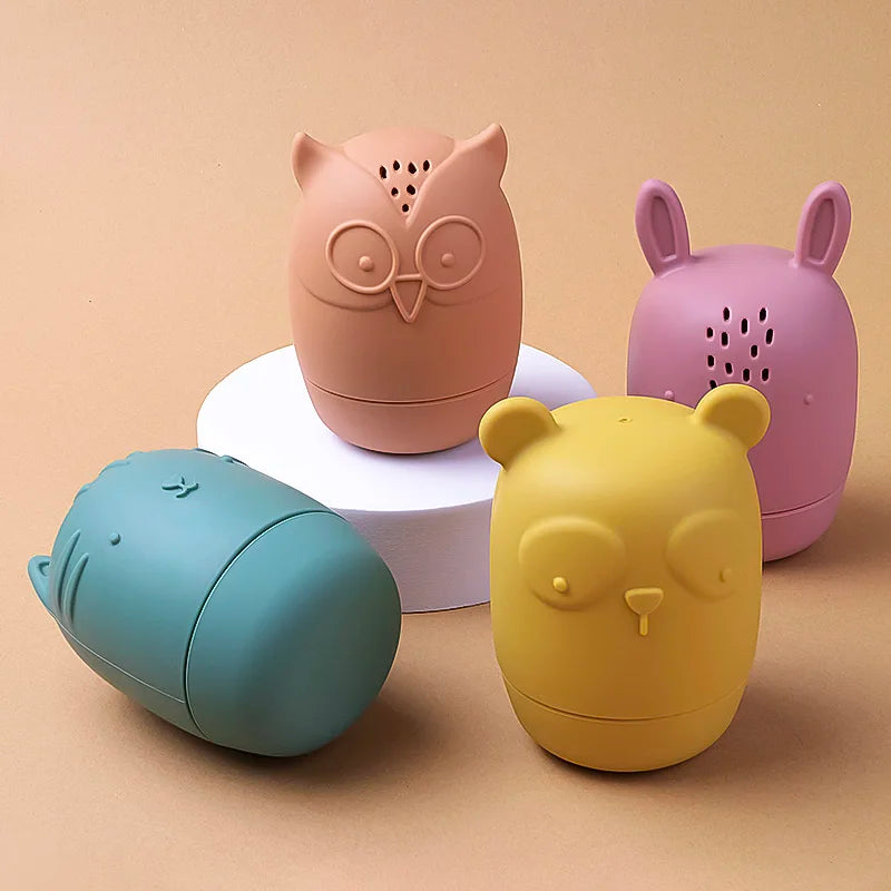 Brinquedo de Banho em Silicone - Animais Divertidos
