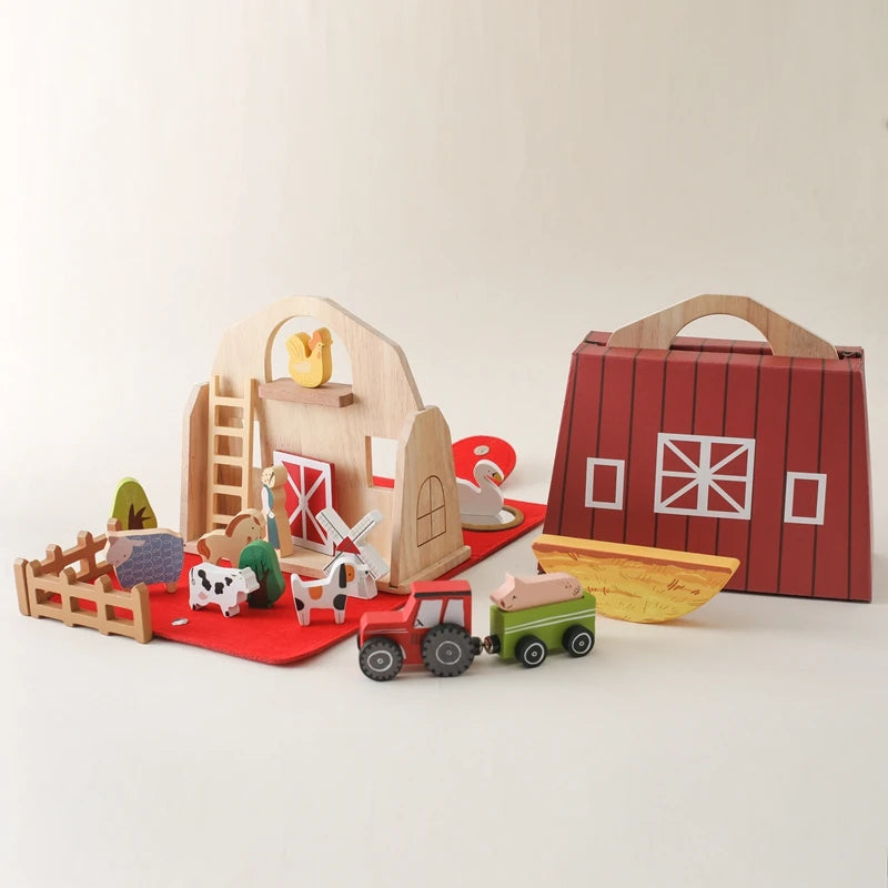 Tiny Farm - cenário educativo em madeira