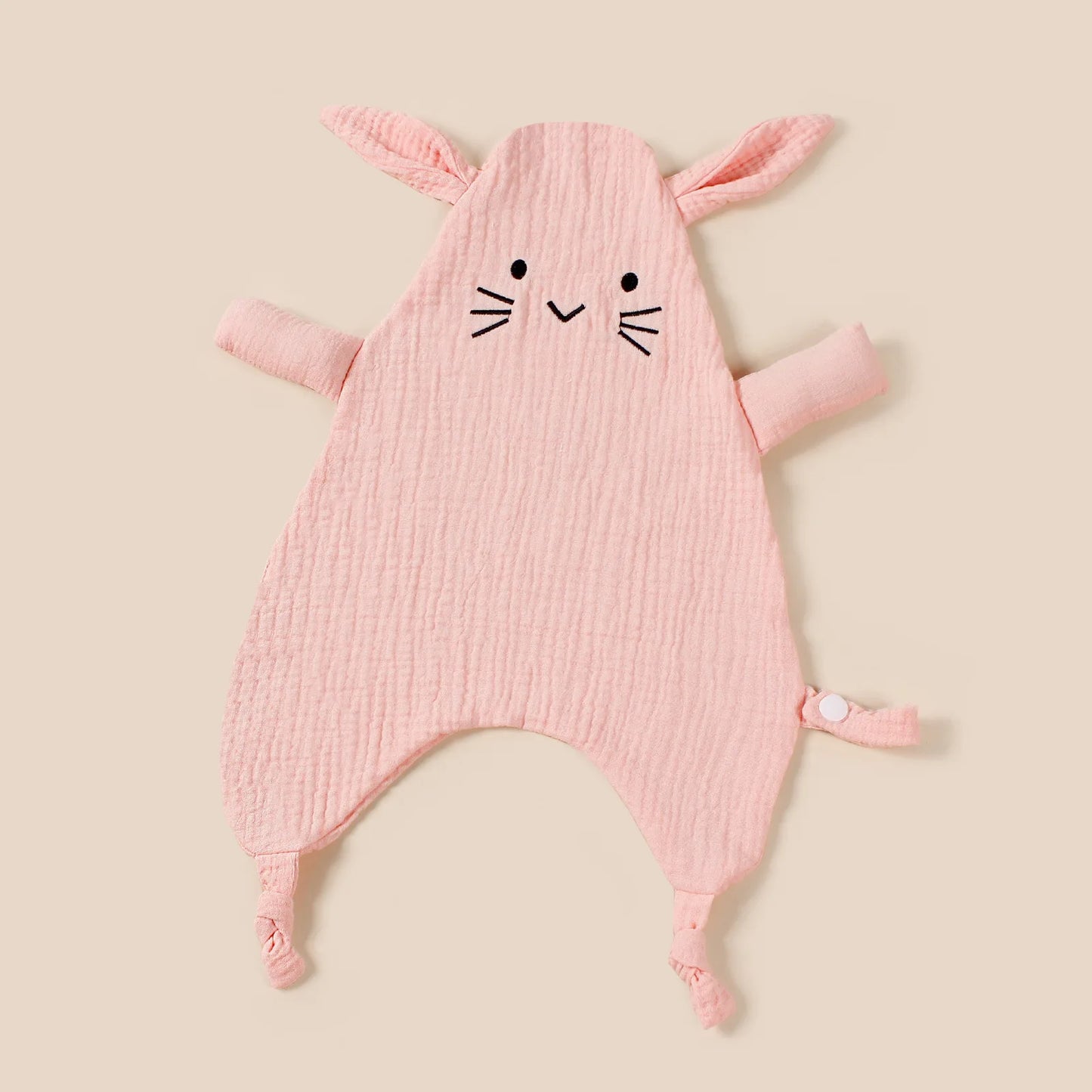 Doudou de Algodão com Prende-Chupetas