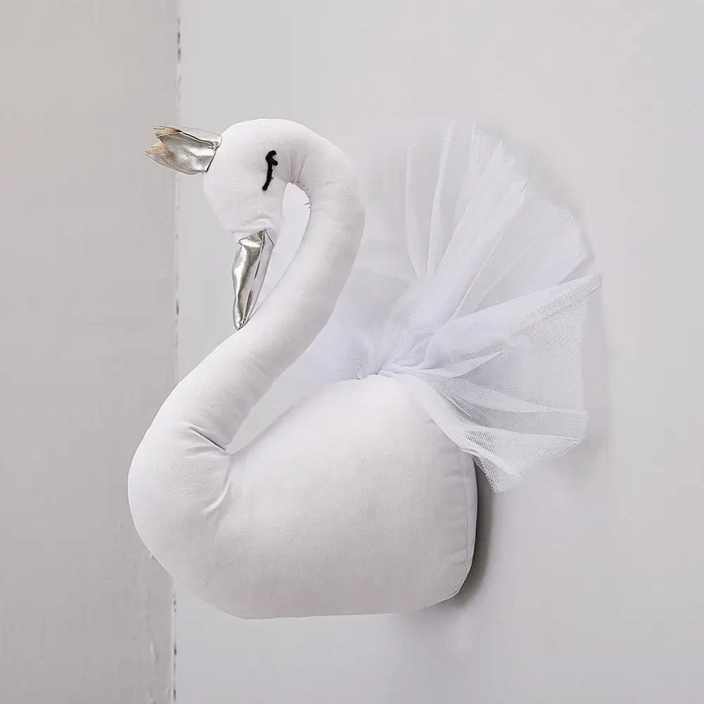 Cisne decorativo de parede - Royal Swan