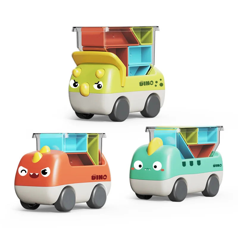 Carrinhos de Brincar em Forma de Dinossauro