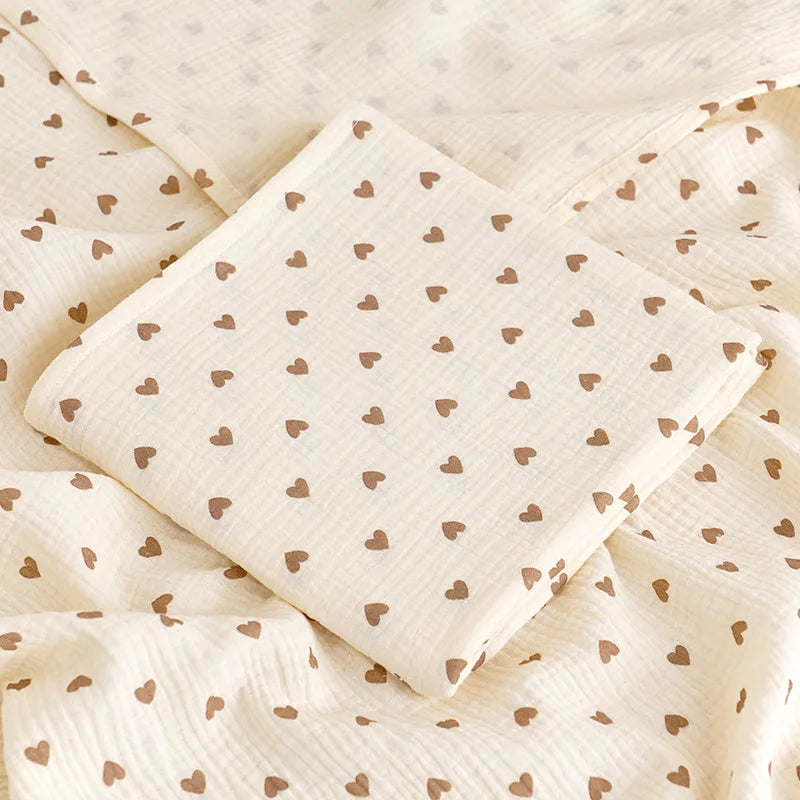 Swaddle em Algodão e Fibra de Bambu
