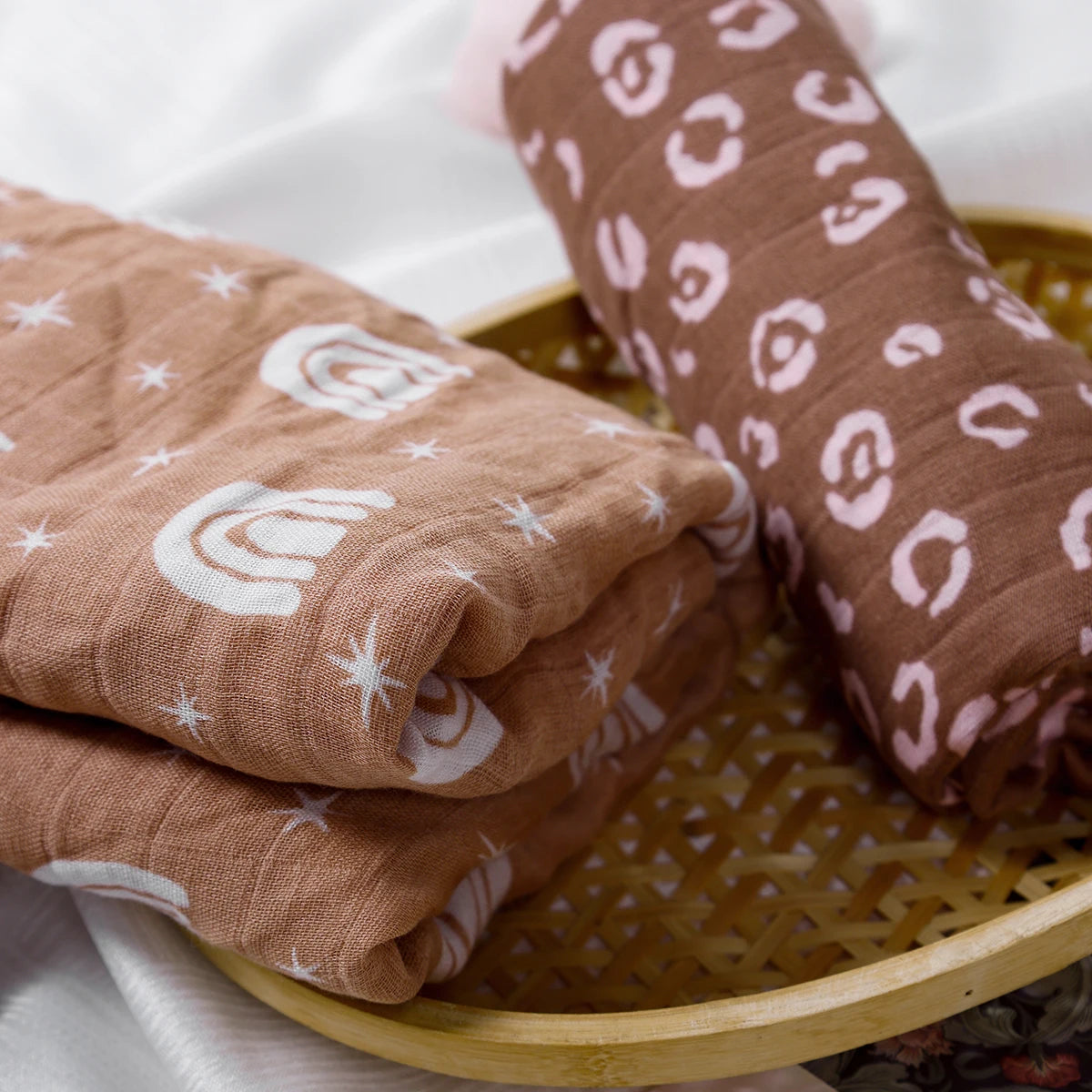 Swaddle muselina – Conjunto 3 peças