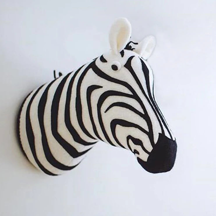 Zebra decorativa de parede