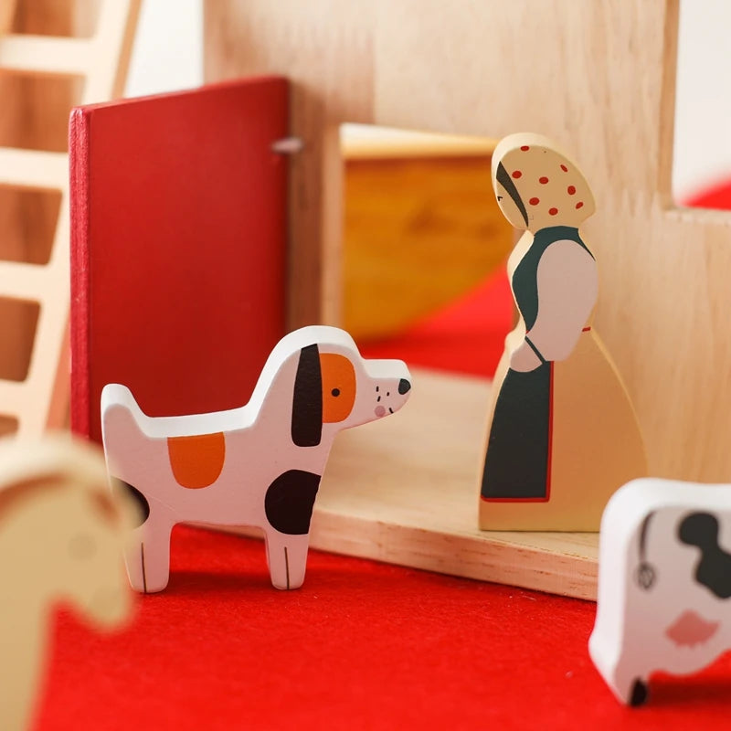 Tiny Farm - cenário educativo em madeira
