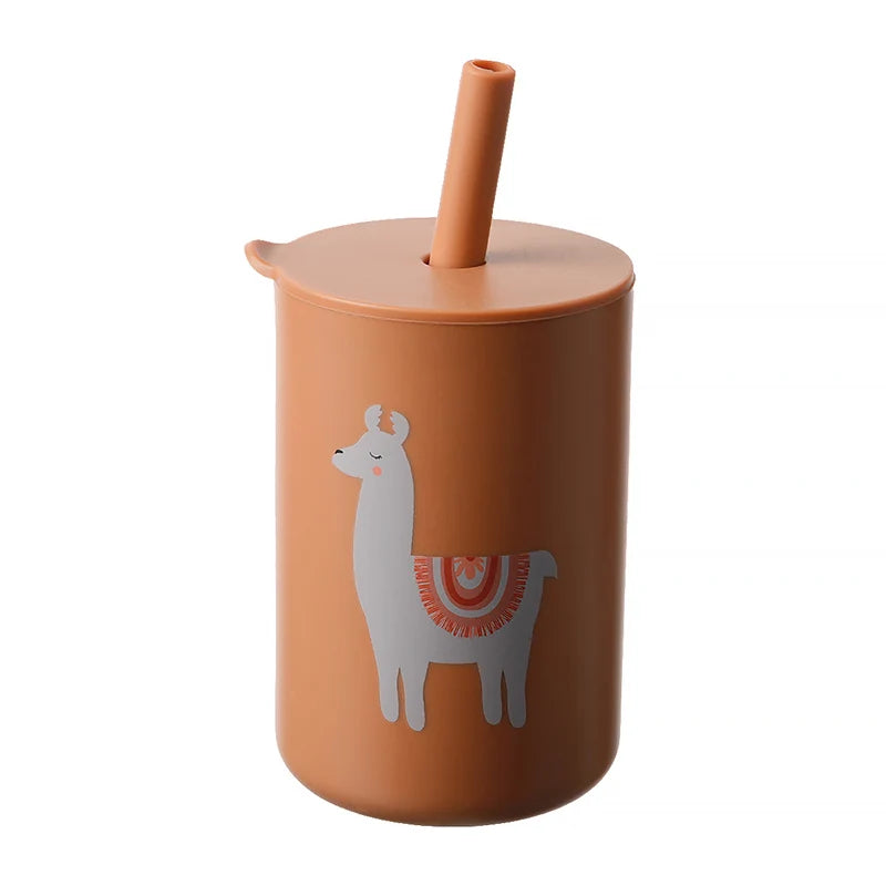 Copo em Silicone Anti-vazamento para Bebés