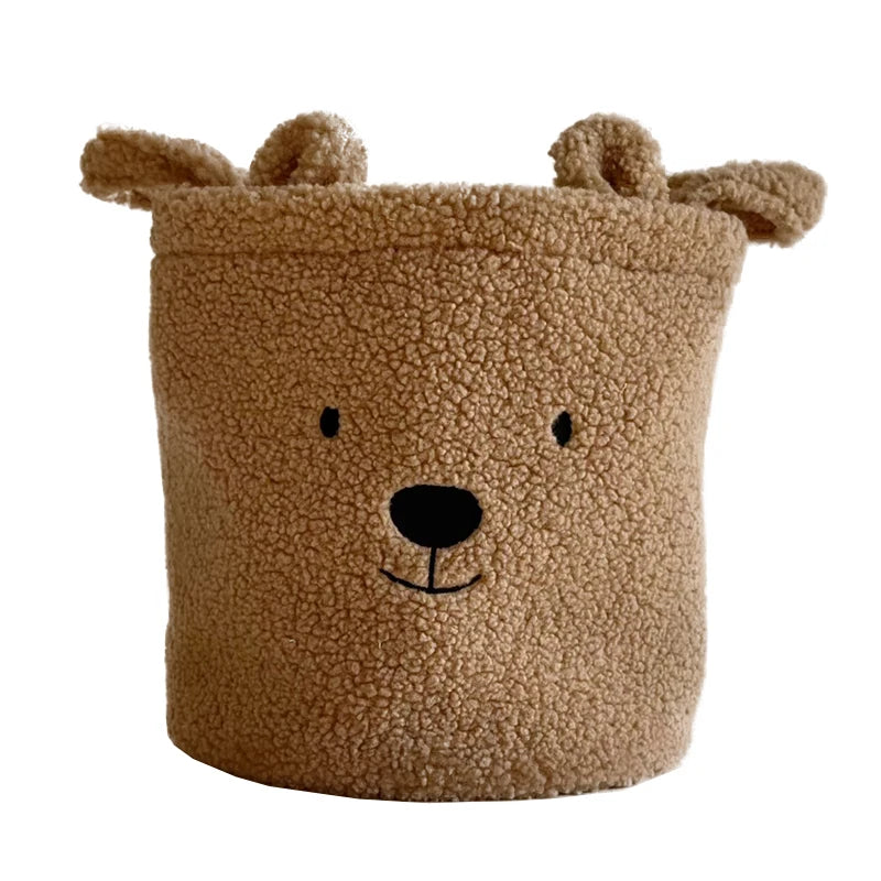 Cestos de Armazenamento Dobráveis – Urso Teddy
