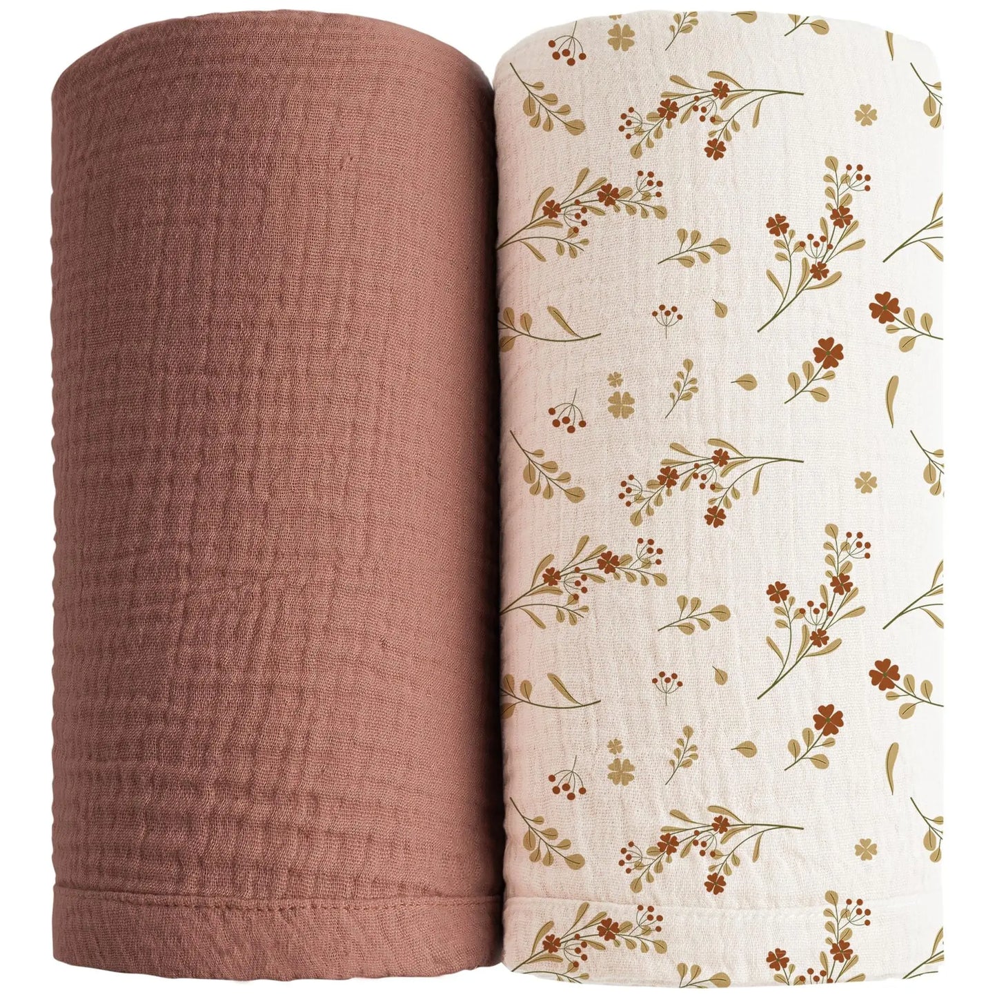 Swaddle Duo – Envolventes em Algodão Ultra Suave