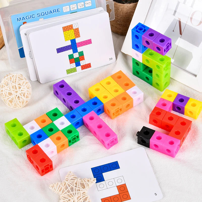 Blocos Lógicos – Cubos de Construção com Desafios Inteligentes