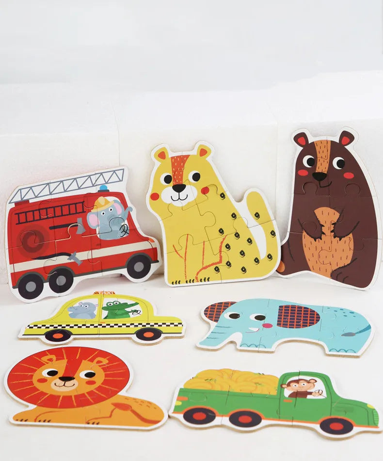 Savannah Puzzle Box – Quebra-Cabeças de Animais