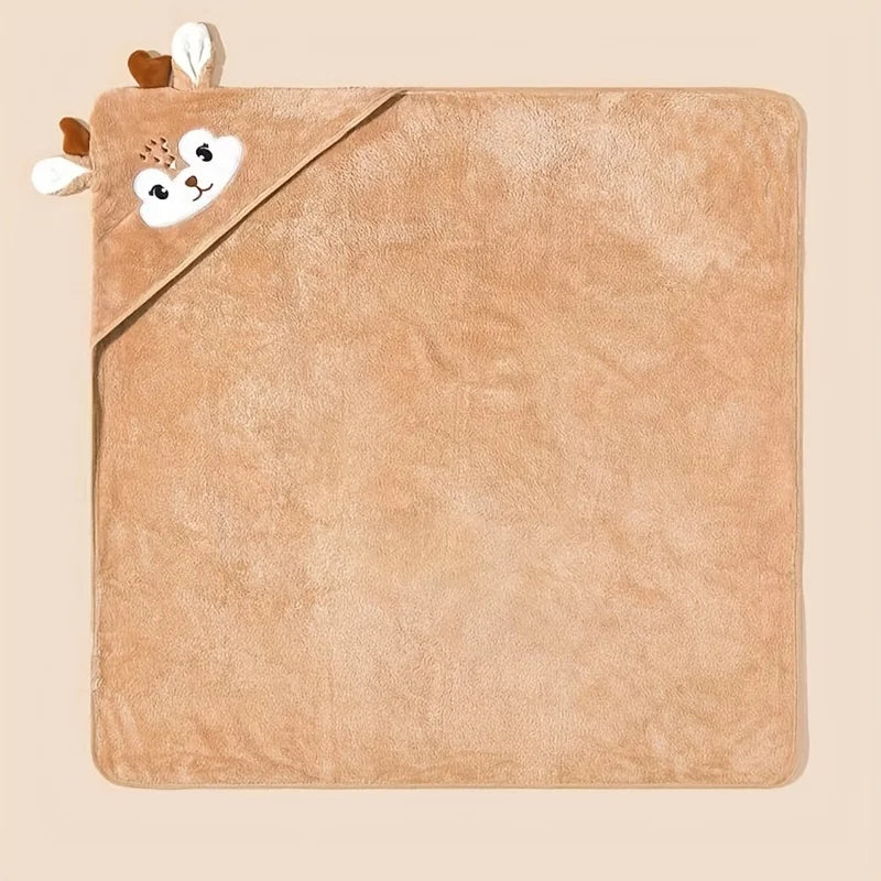 Toalha com Capuz de Veado