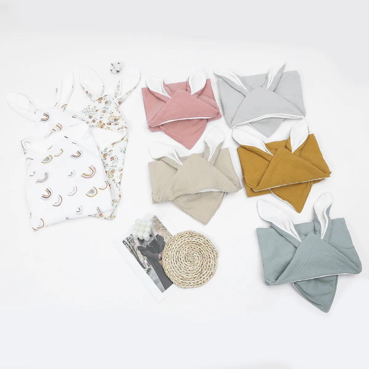 Toalha de Banho com Capuz Coelho