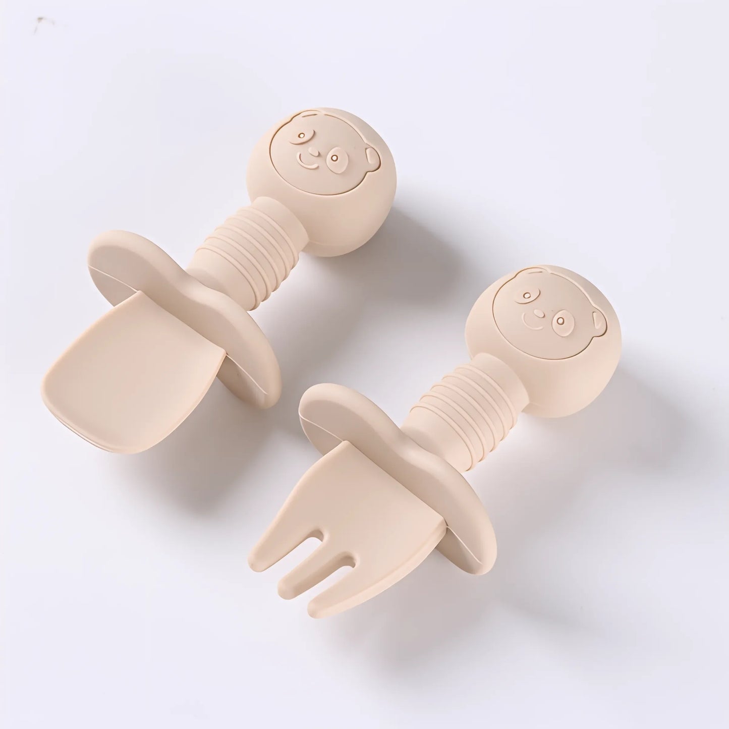 Talheres em Silicone para Bebé