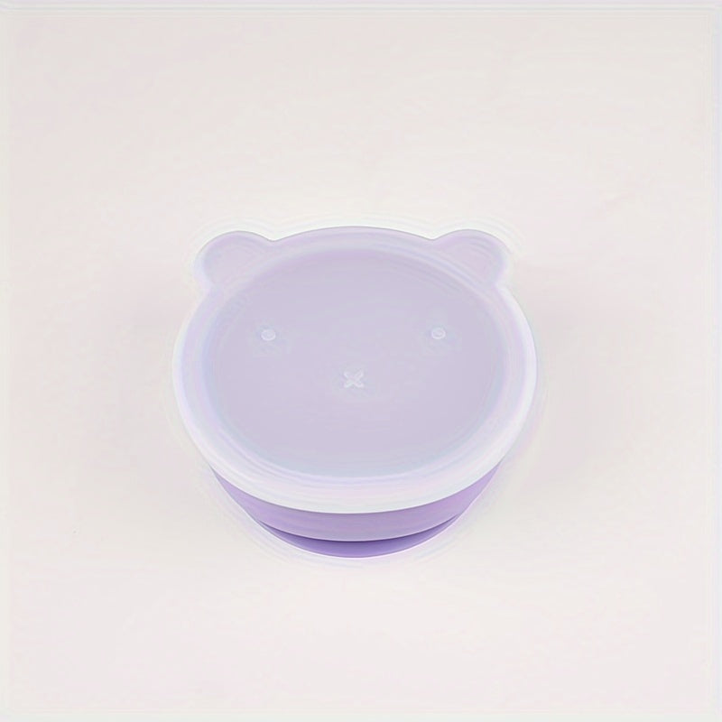 Taça de Silicone Bear com Tampa Hermética