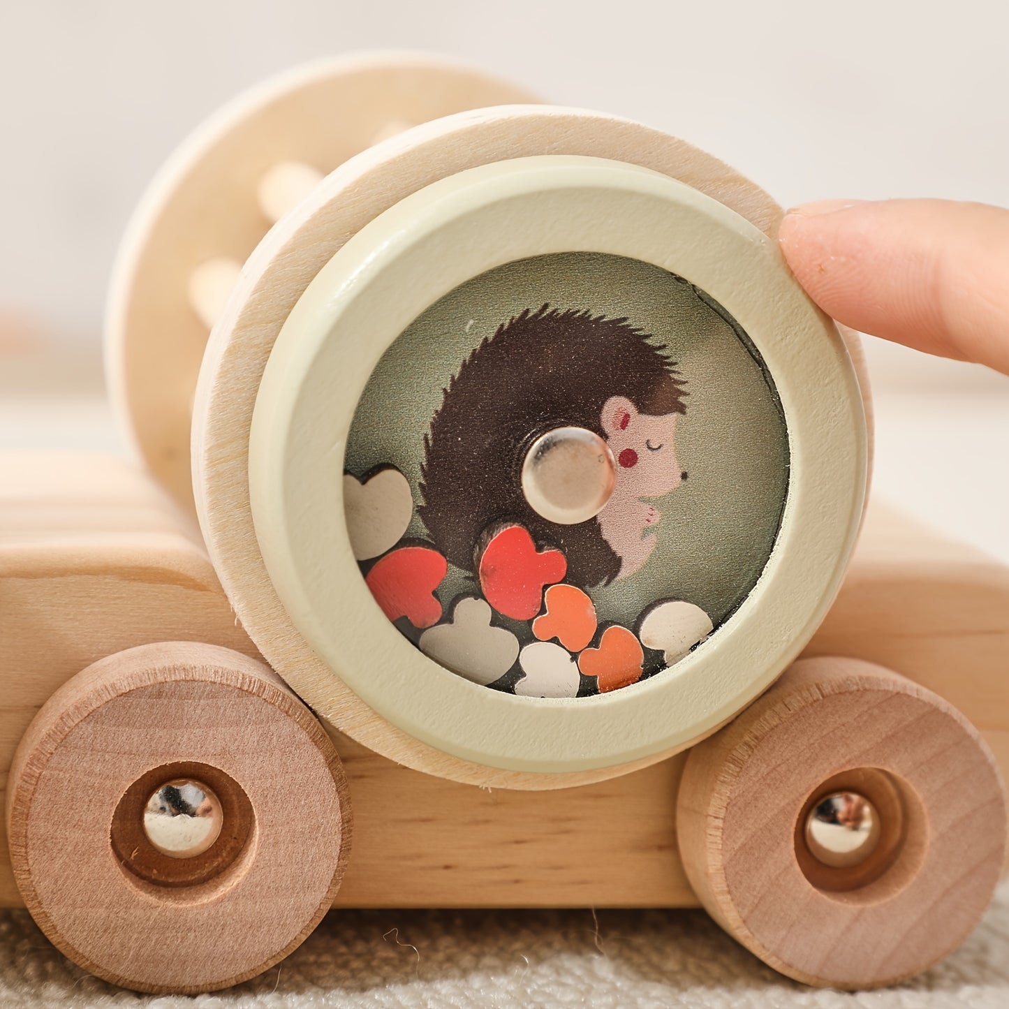 Camião de Madeira com Reboques e Formas Didácticas