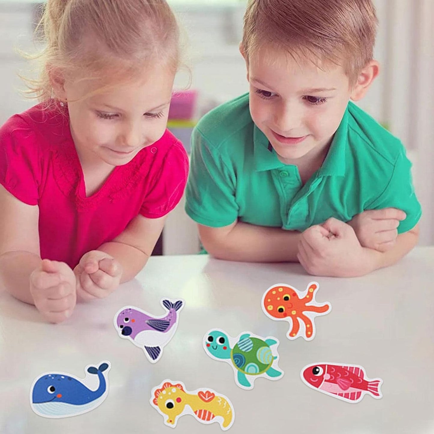 Ocean Puzzle – Conjunto 6-em-1 de quebra-cabeças