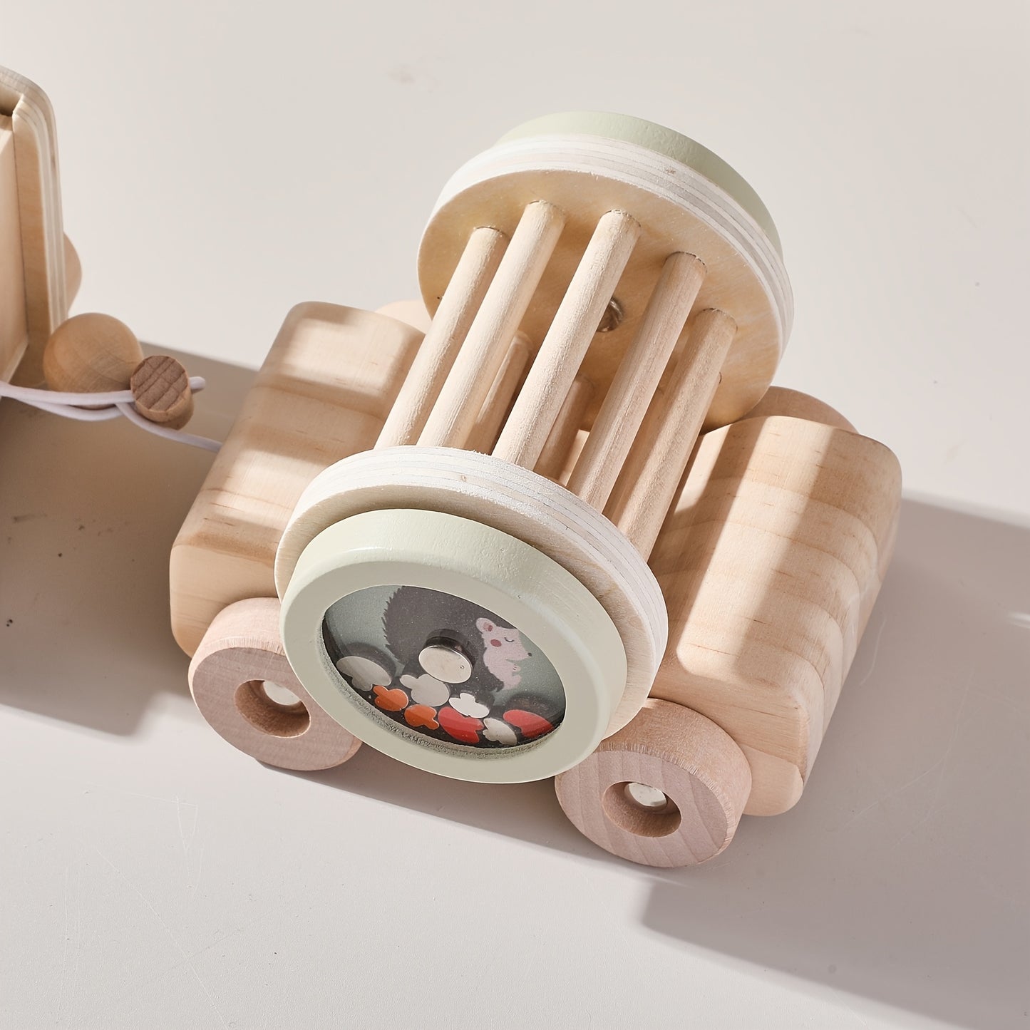 Camião de Madeira com Reboques e Formas Didácticas