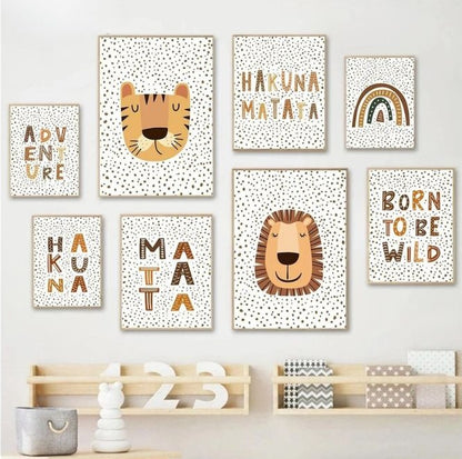 Ilustrações - HAKUNA MATATA