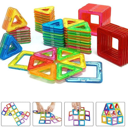 Blocos magnéticos de construção – Aprendizagem criativa em 3D