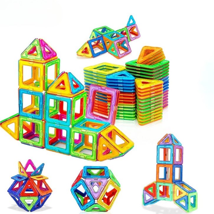 Blocos magnéticos de construção – Aprendizagem criativa em 3D