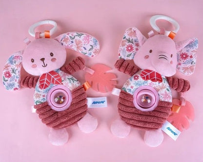 Chocalho de agarrar em peluche – A coelha Lili