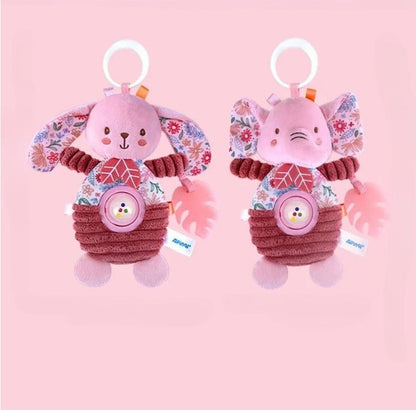 Chocalho de agarrar em peluche – A coelha Lili