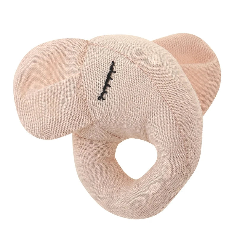 Chocalho de Elefante em Tecido - Companheiro de Primeiras Descobertas