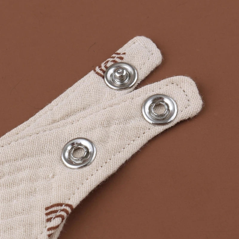 Bandana de bebé em algodão - kit triangular absorvente e ajustável