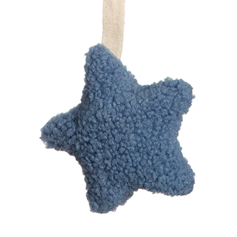 Clipe de Chupeta em Tecido - Estrela