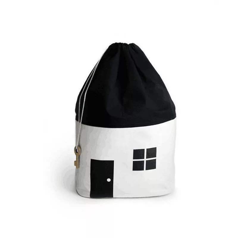Saco de Armazenamento Infantil – Home is Black and white
